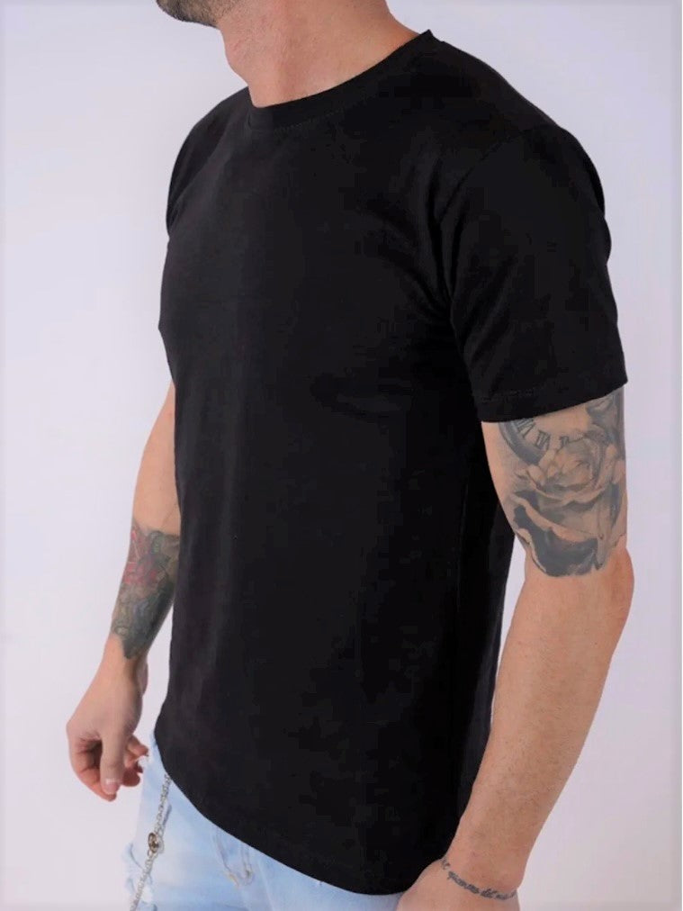 Μπλούζα κοντομάνικη μαύρη