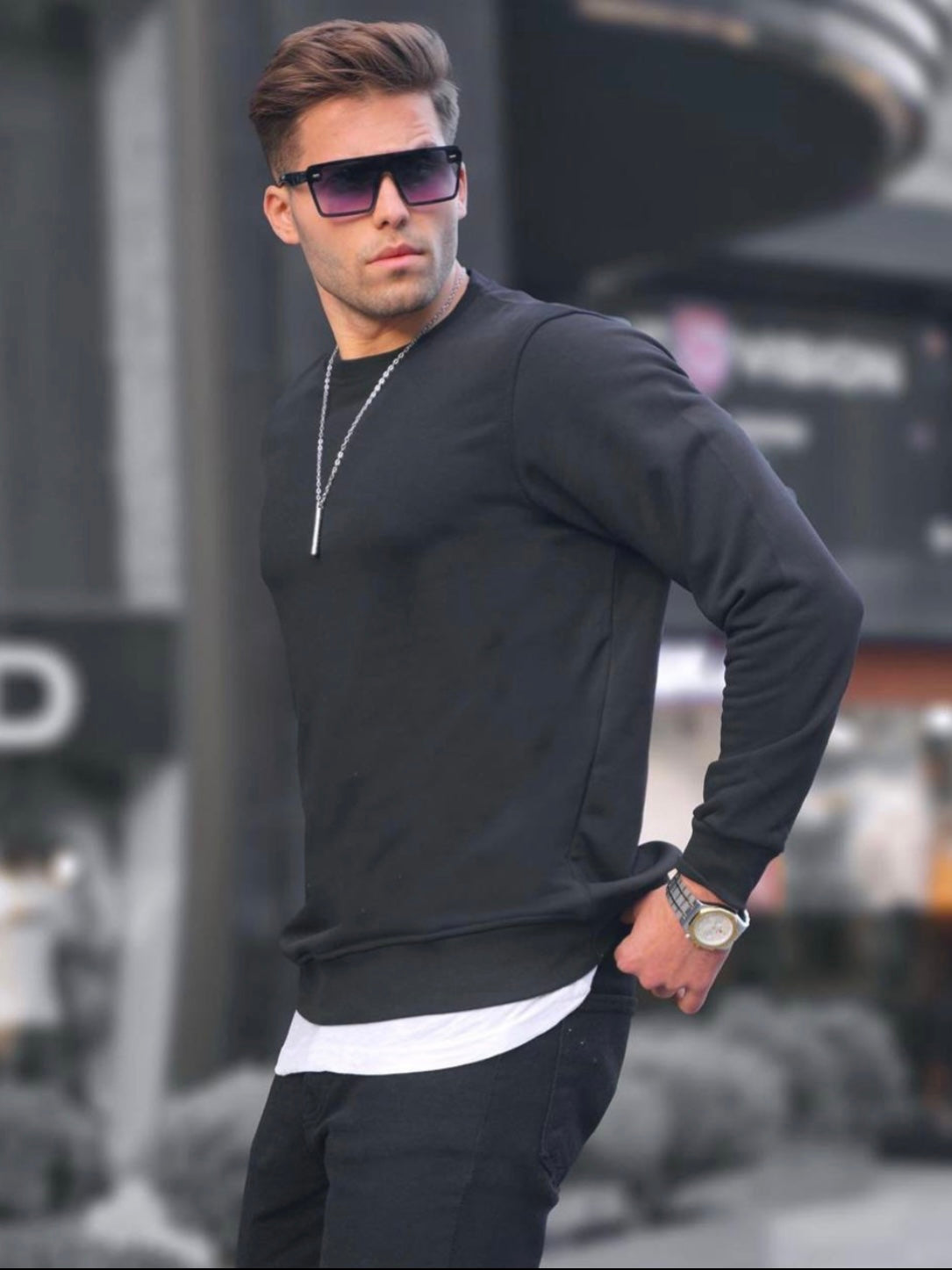 Μπλούζα MADMEXT μαύρη