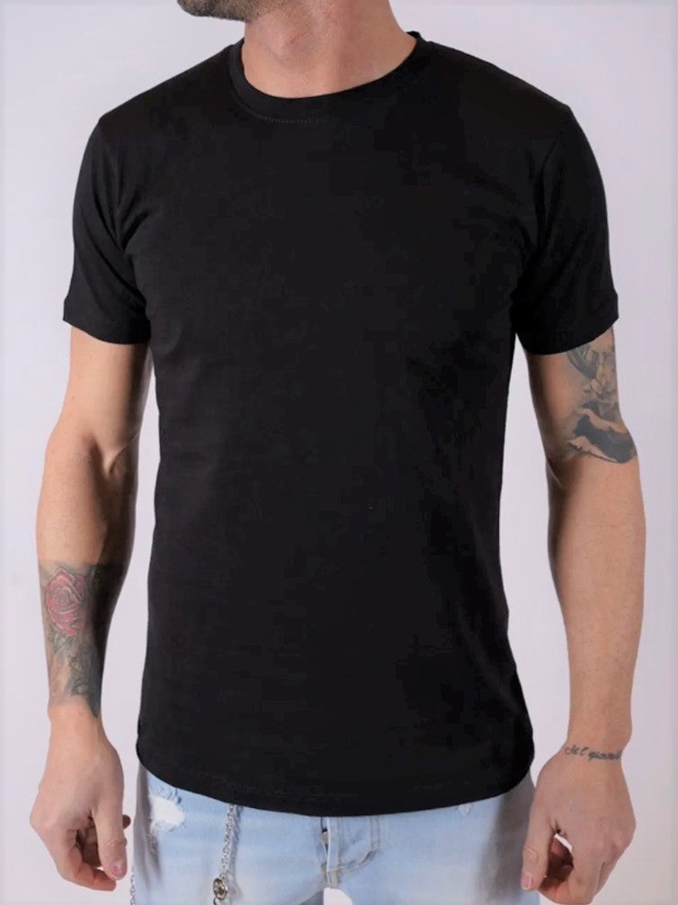 Μπλούζα κοντομάνικη μαύρη