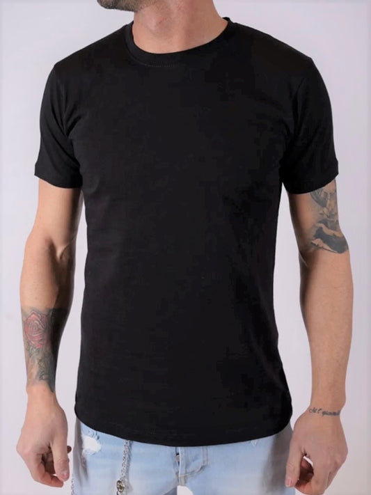 Μπλούζα κοντομάνικη μαύρη