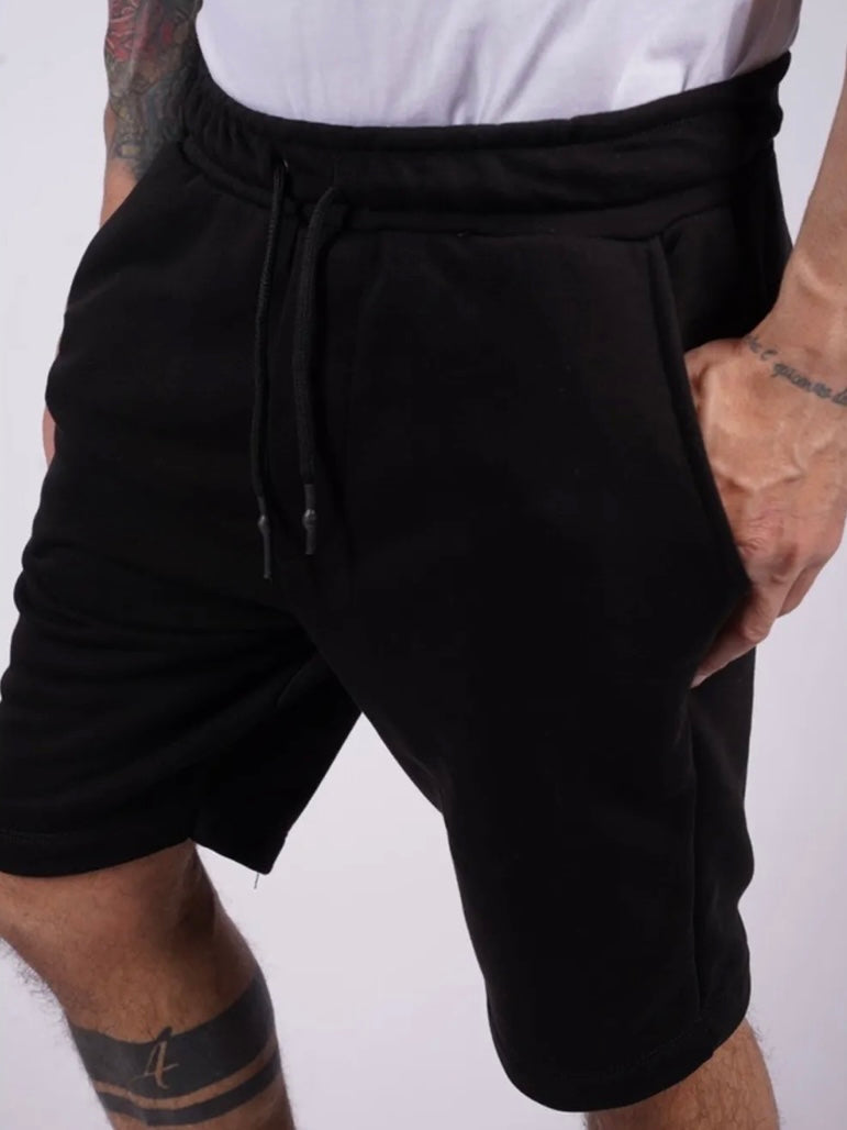 Βερμούδα μακό μαύρη