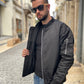 Μπουφάν FLY BOMBER μαύρο