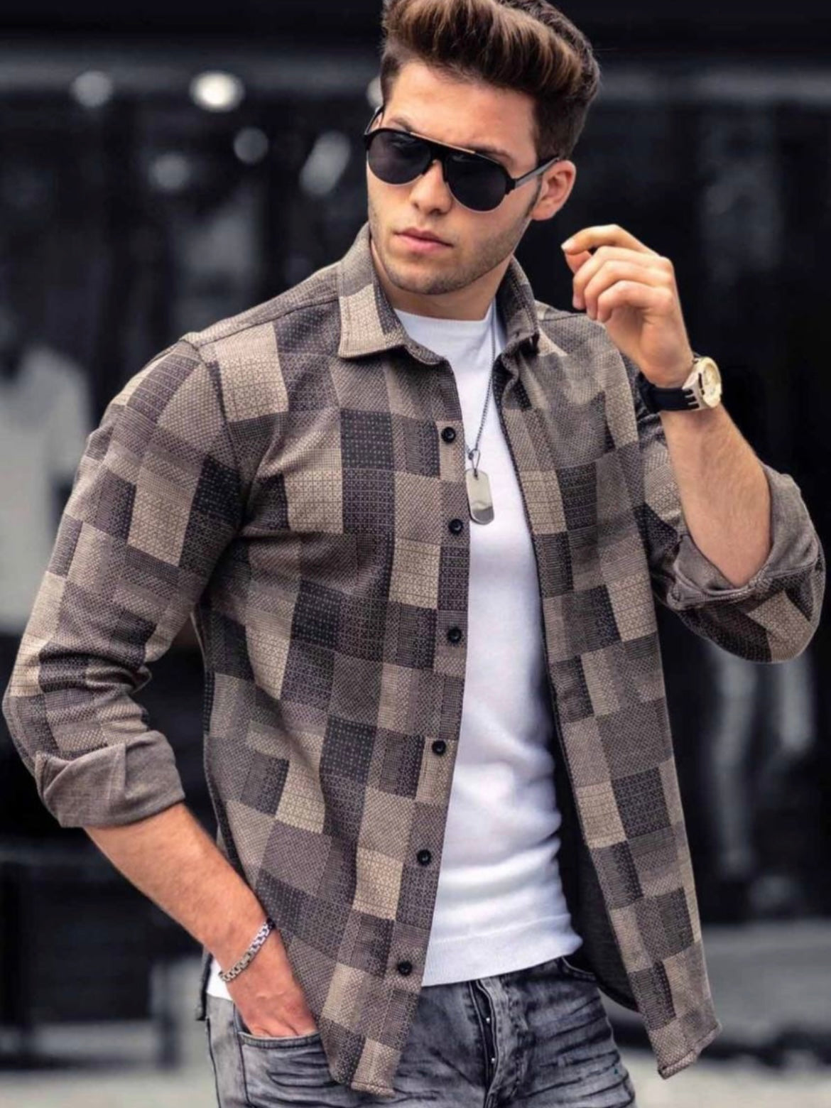 Πουκάμισο καρό MADMEXT