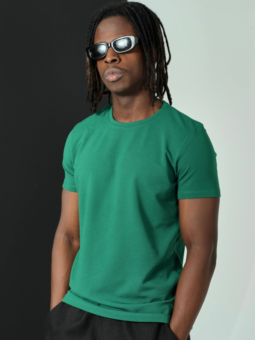 Μπλούζα κοντομάνικη πράσινη