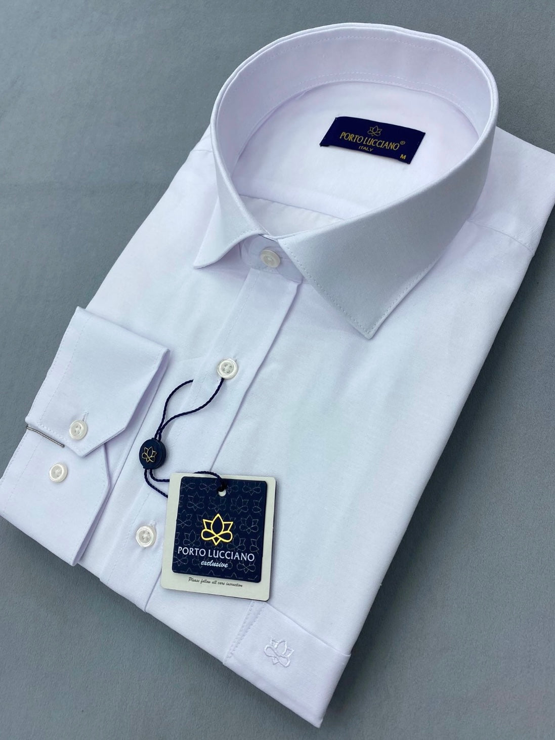 Πουκάμισο PORTO LUCCIANO λευκό