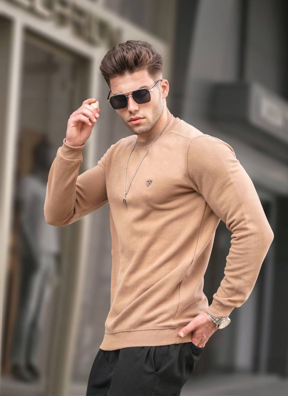 Φούτερ MADMEXT μπεζ