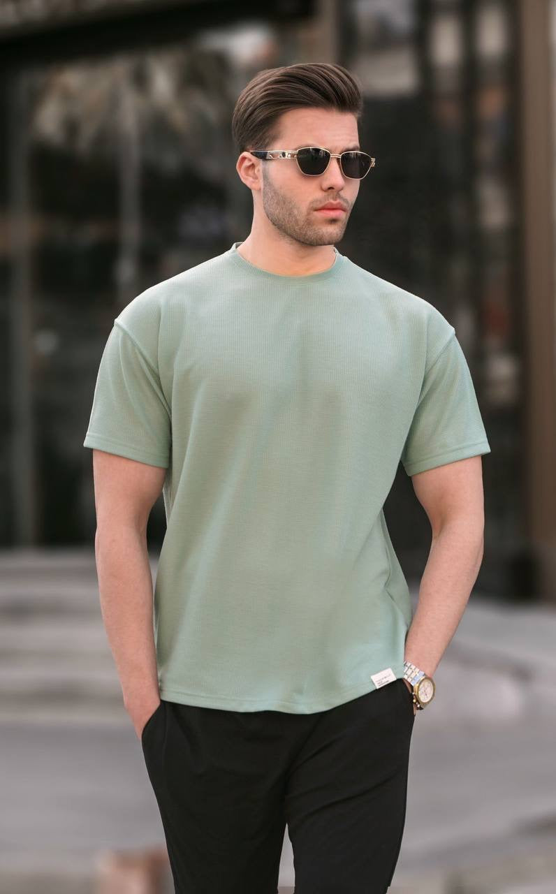 Μπλούζα κοντομάνικη MADMEXT βεραμάν